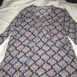 Long sleeve blouse